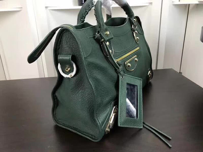 BALENCIAG巴黎世家 經典機車 原版山羊皮 包邊五金款 手提肩背斜挎包  BL1434